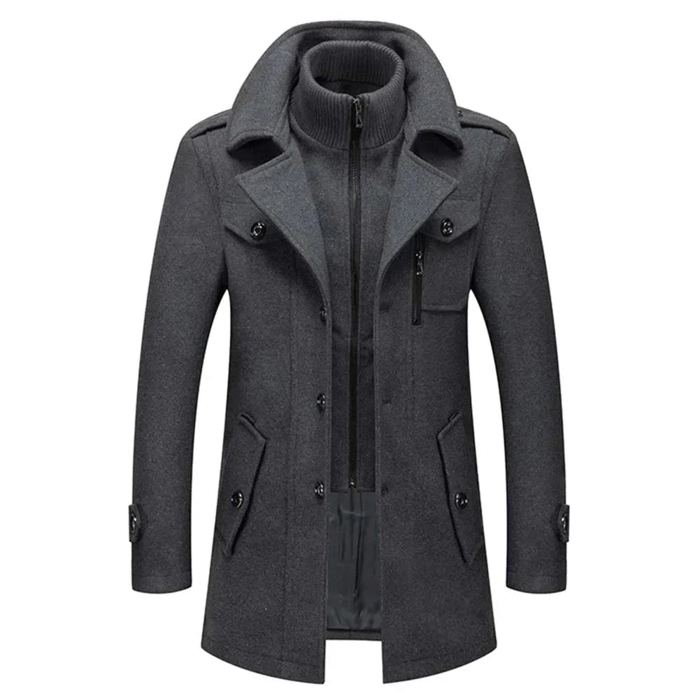Manteau deux pièces pour homme : style et chaleur au quotidien | PEAKY™